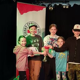 1. místo v krajském kole Soutěže mladých zdravotníků