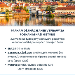 Pražská podzimní expedice 2025
